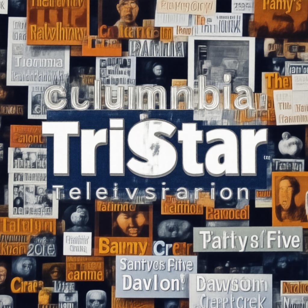 AI-created image of Columbia TriStar Television