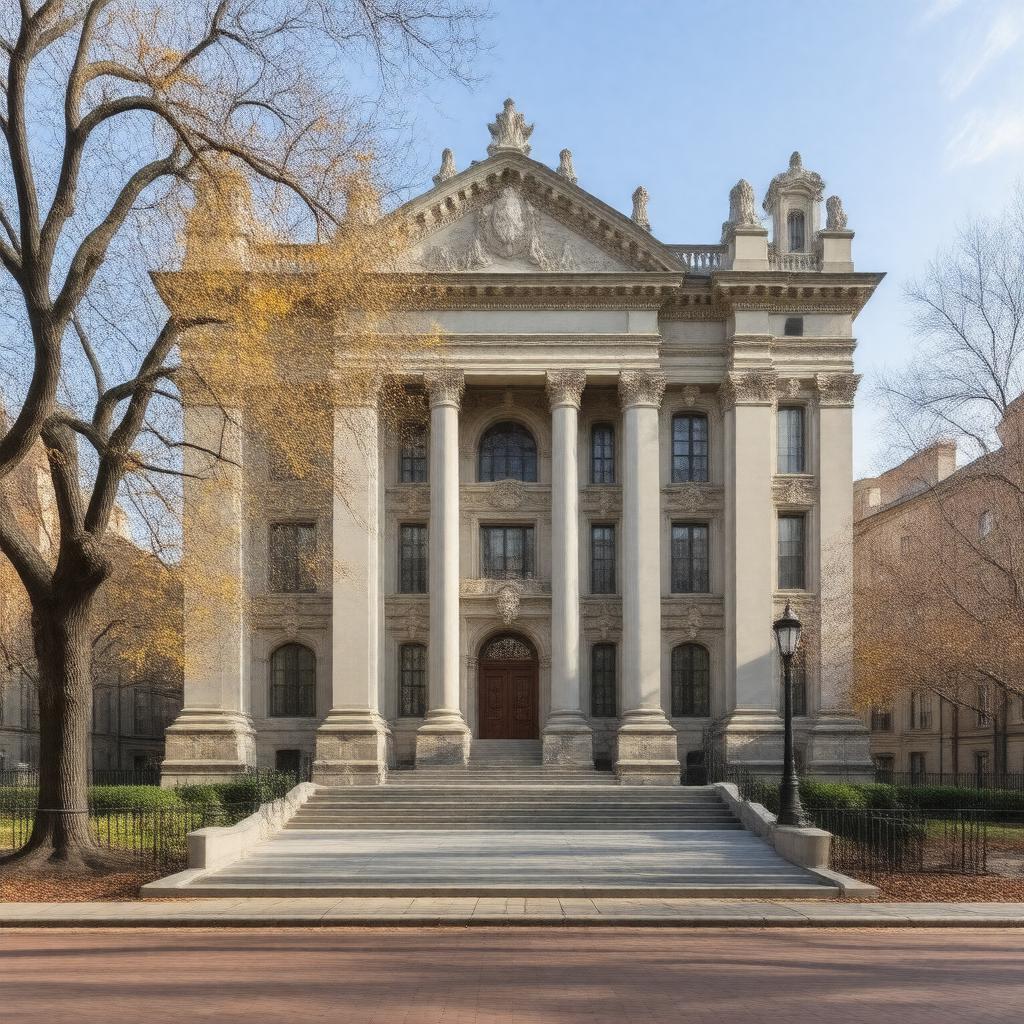AI-created image of Columbia University
