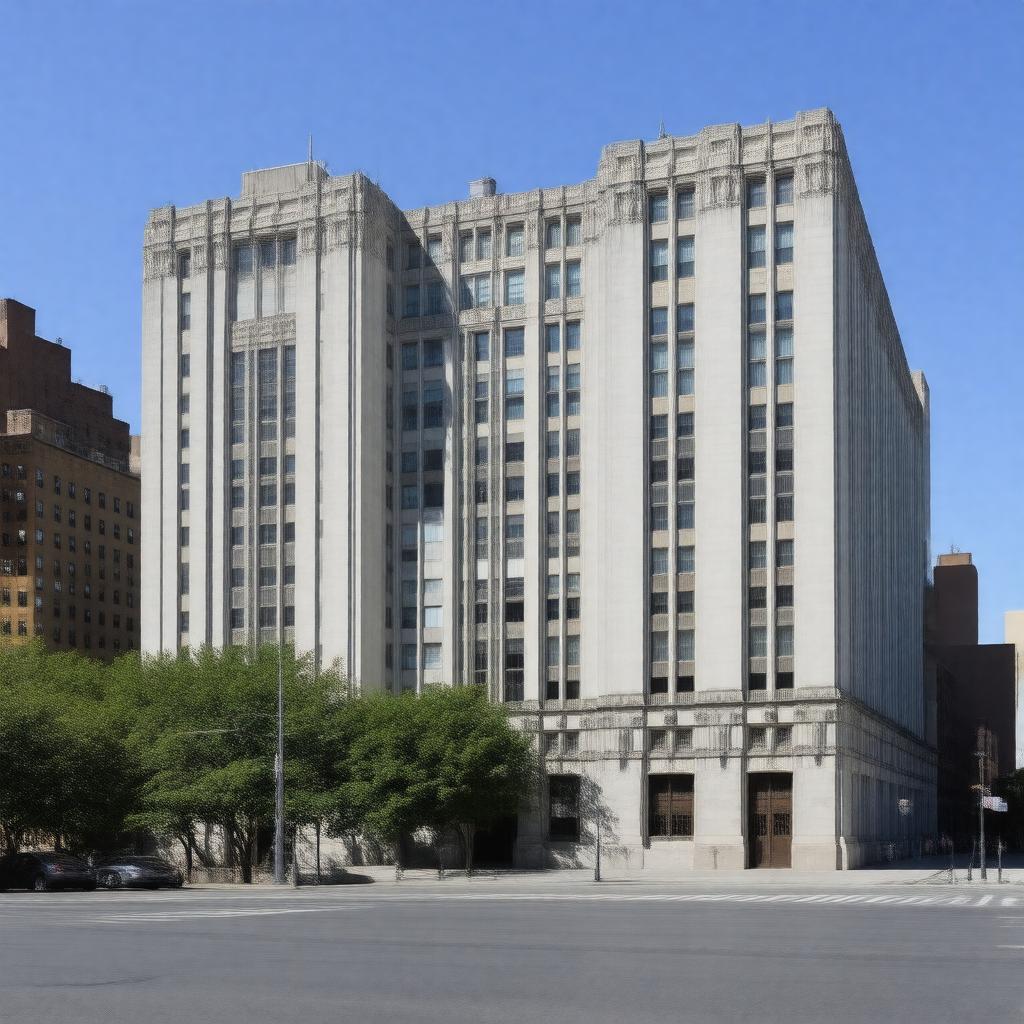 AI-created image of Columbia University Medical Center