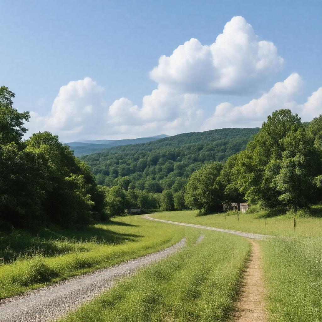 AI-created image of Columbia, West Virginia