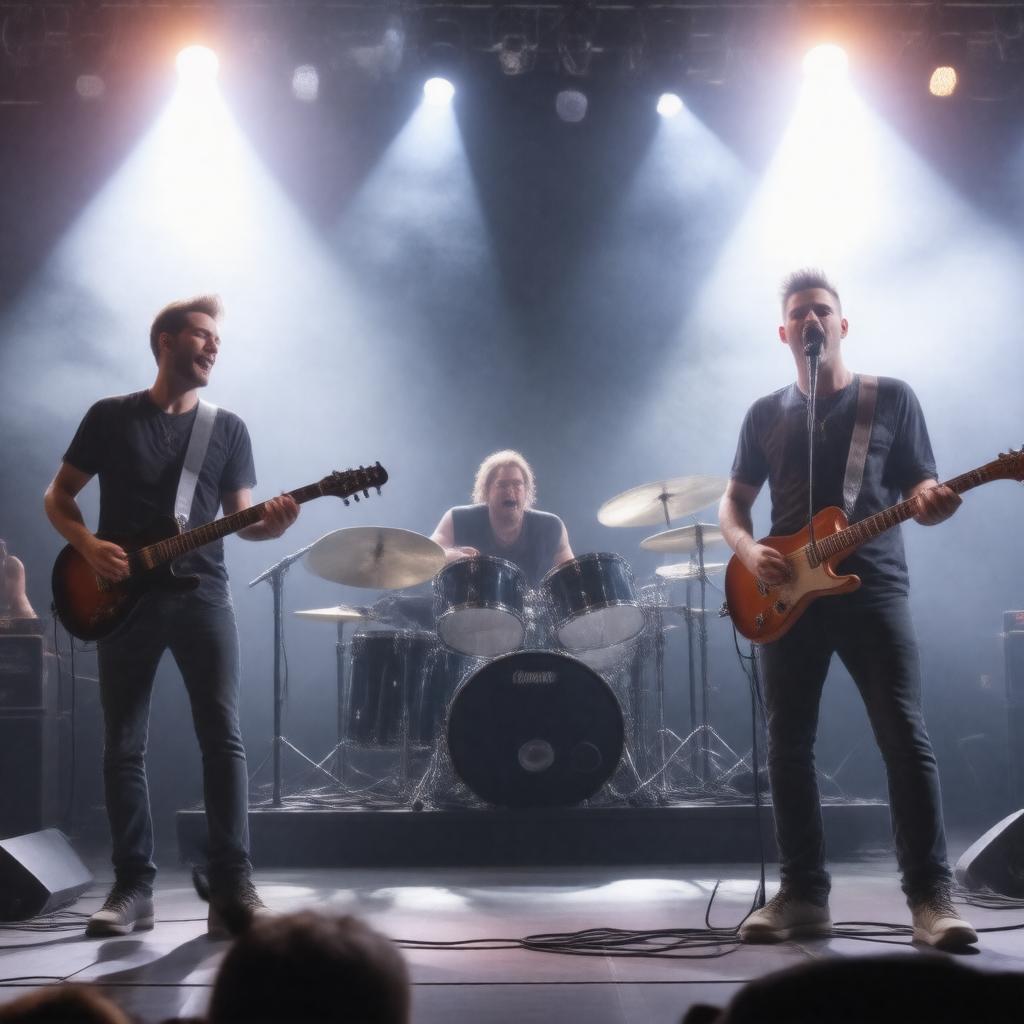 AI-created image of Columbia (band)