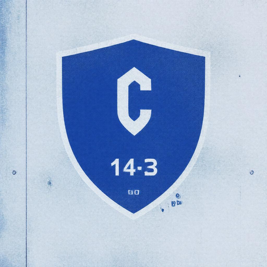 AI-created image of Columbia blue