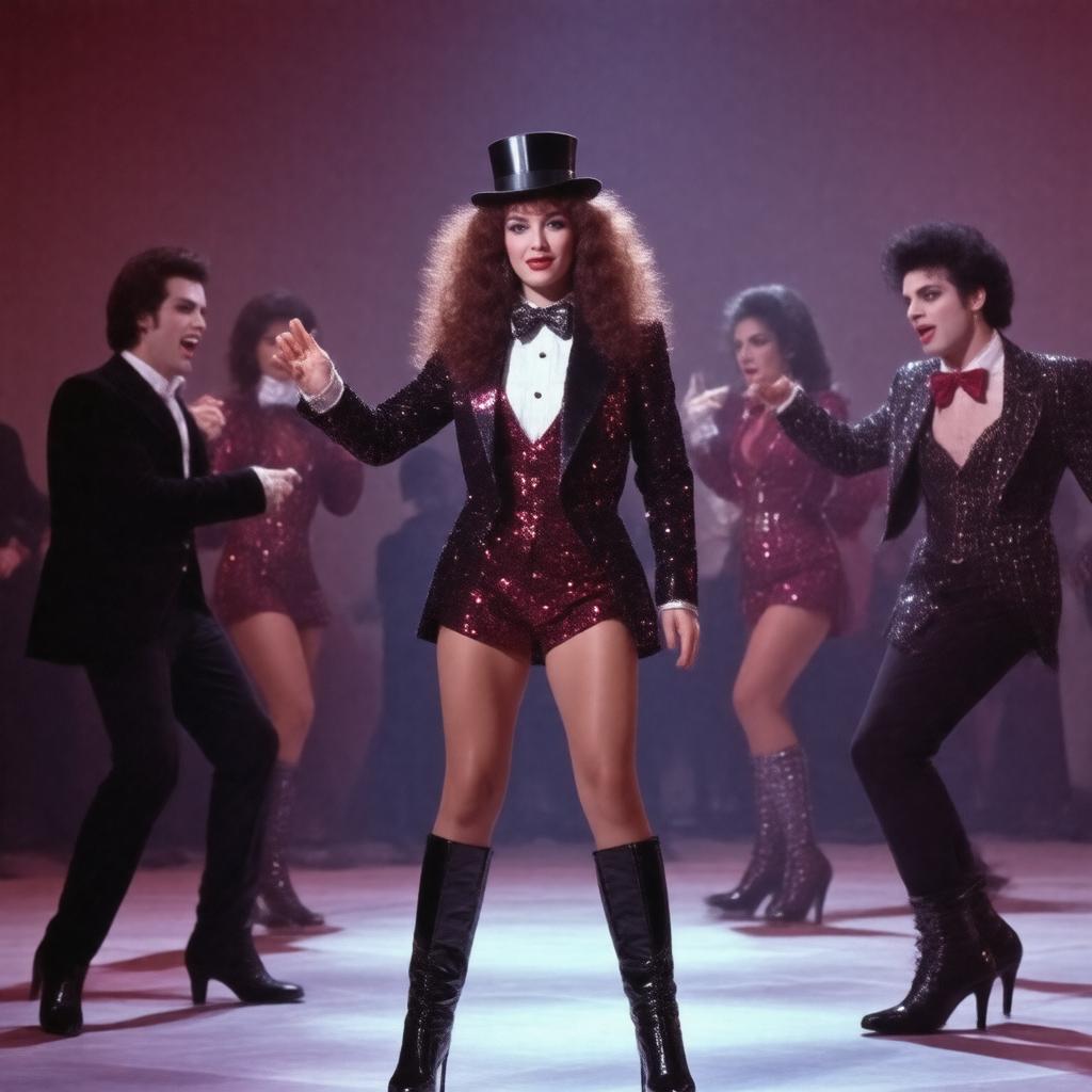 AI-created image of Columbia (opera character)