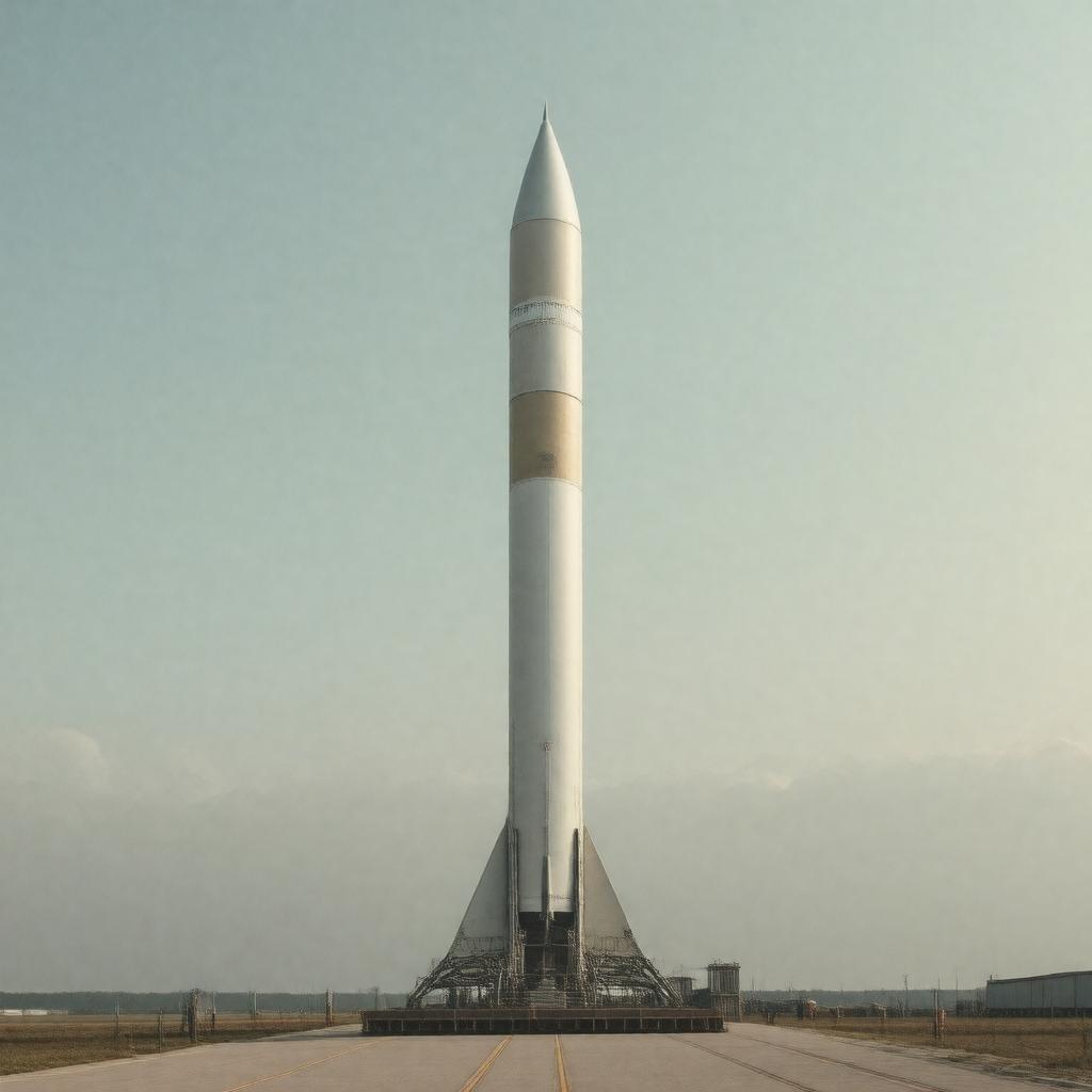 AI-created image of Columbia (rocket)