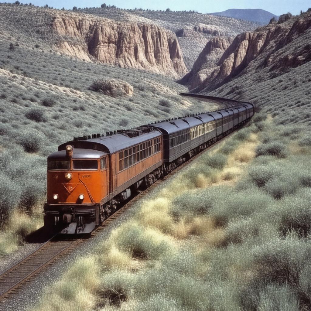 Click to view larger image AI-created image of Columbia (train)
