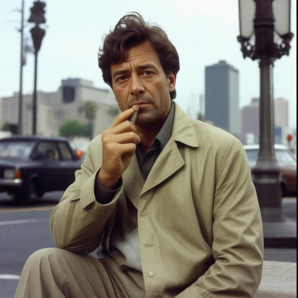AI-created image of Columbo
