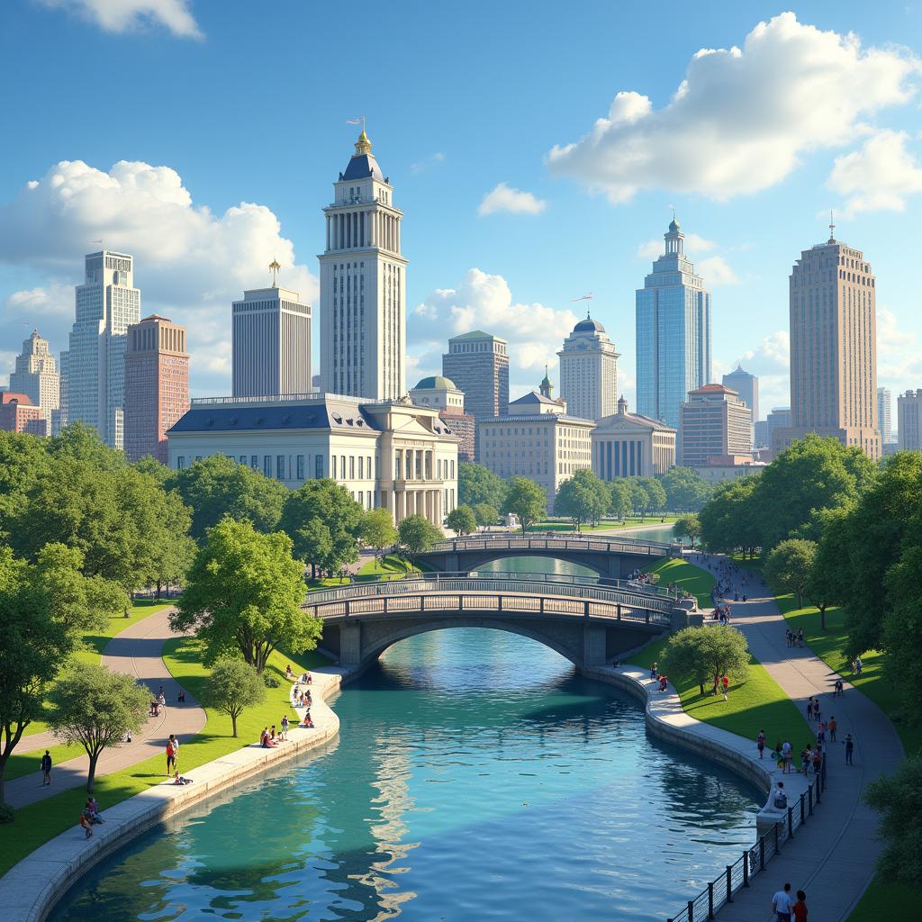 AI-created image of Columbus