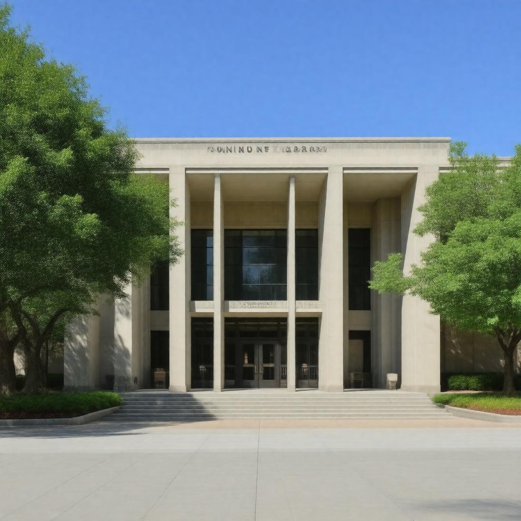 AI-created image of Columbus Metropolitan Library