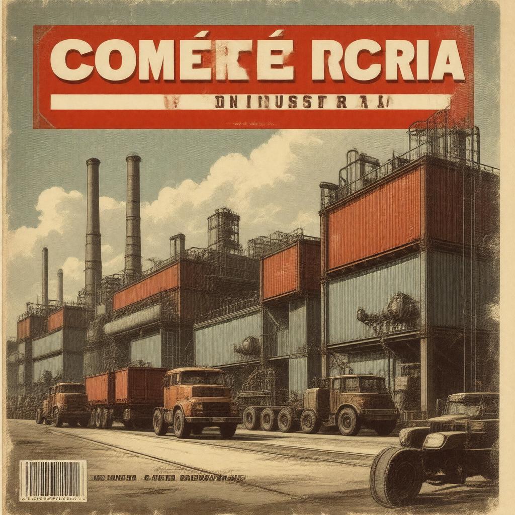 AI-created image of Comércio e Indústria