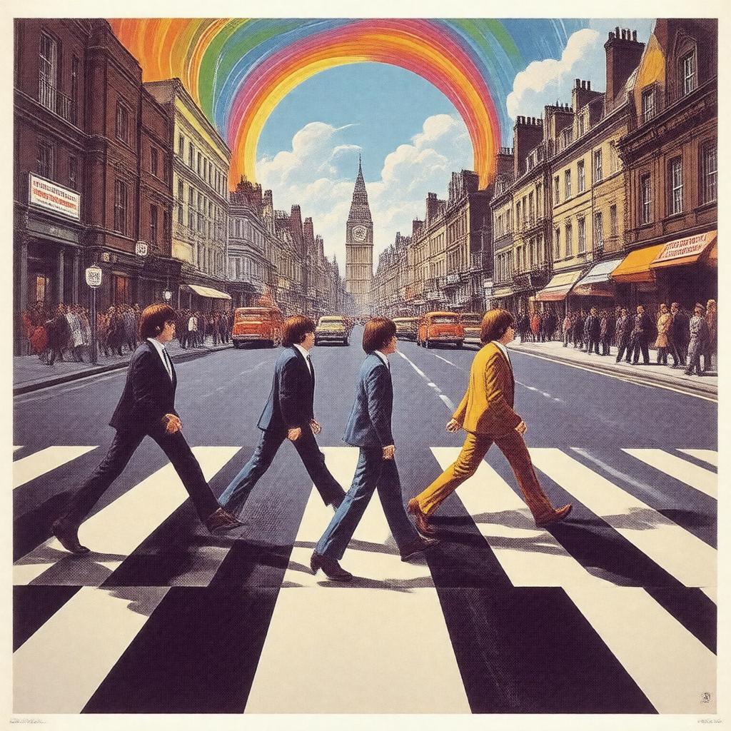 AI-created image of Come Together