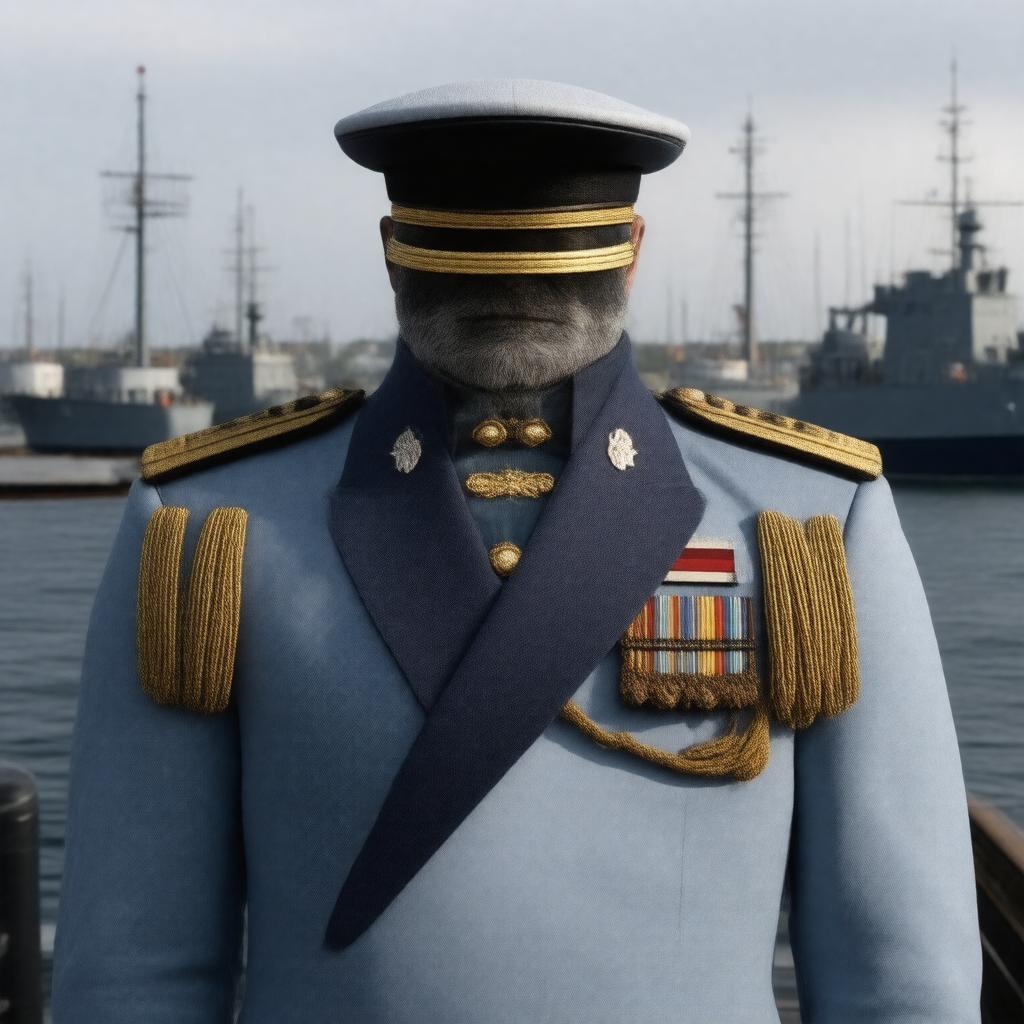 Click to view larger image AI-created image of Commander, First Class