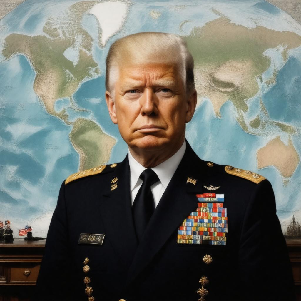 AI-created image of Commander in Chief