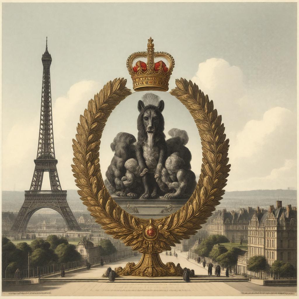 AI-created image of Commandeur de l'Ordre des Arts et des Lettres