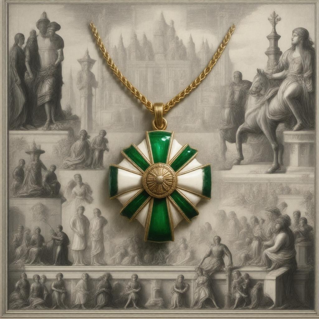 AI-created image of Commandeur des Arts et des Lettres