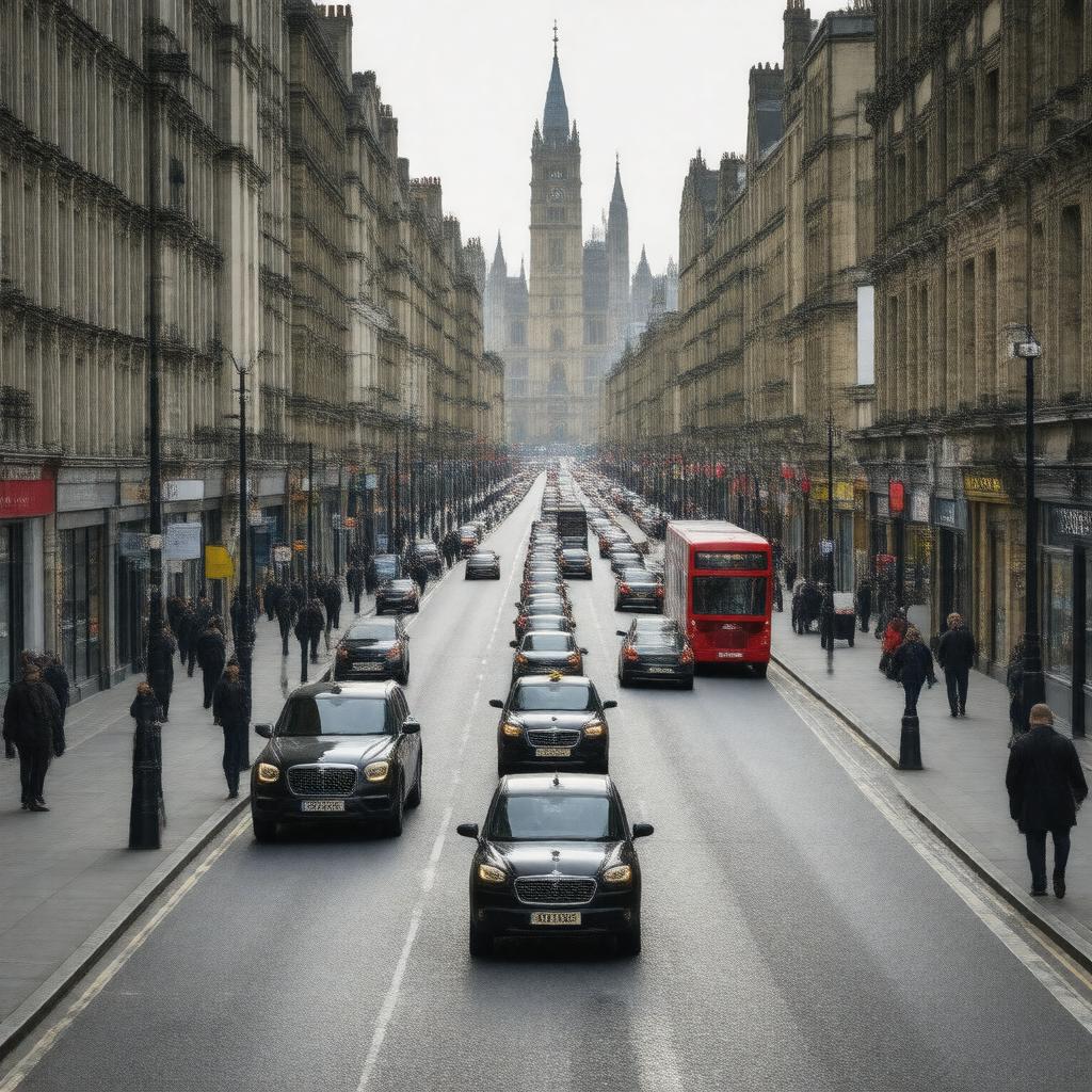 AI-created image of Commercial Road