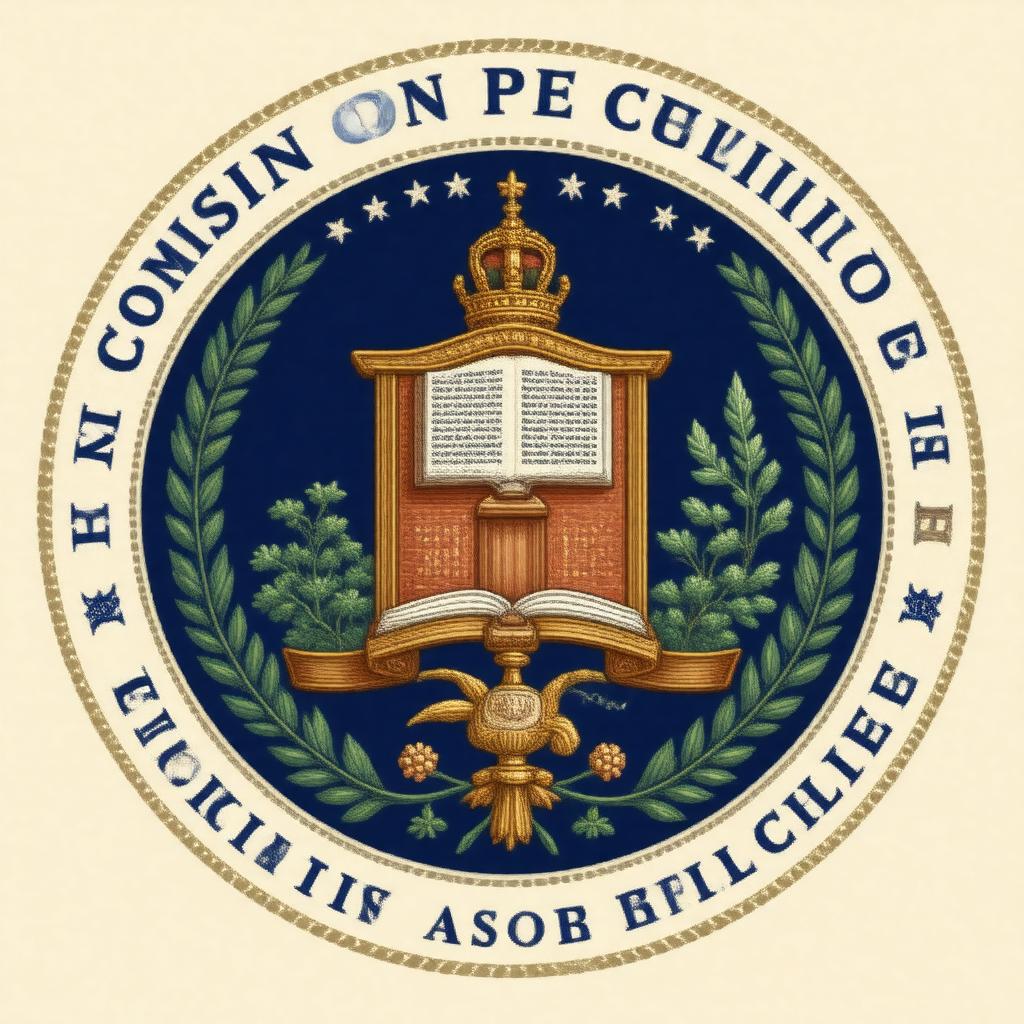 Click to view larger image AI-created image of Commission on Public Schools