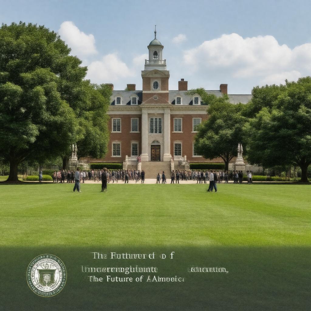 Click to view larger image AI-created image of Commission on the Future of Undergraduate Education