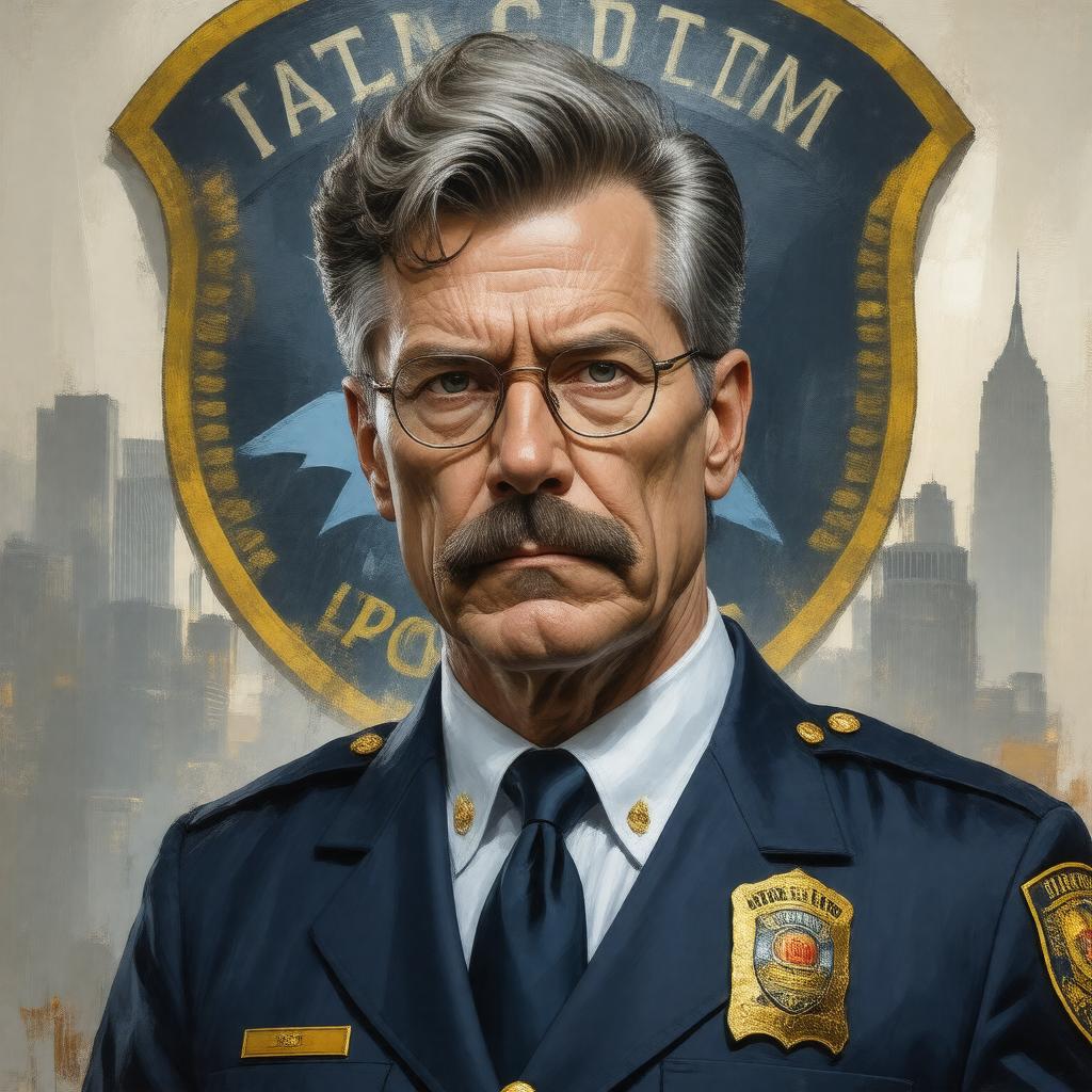 AI-created image of Commissioner Gordon