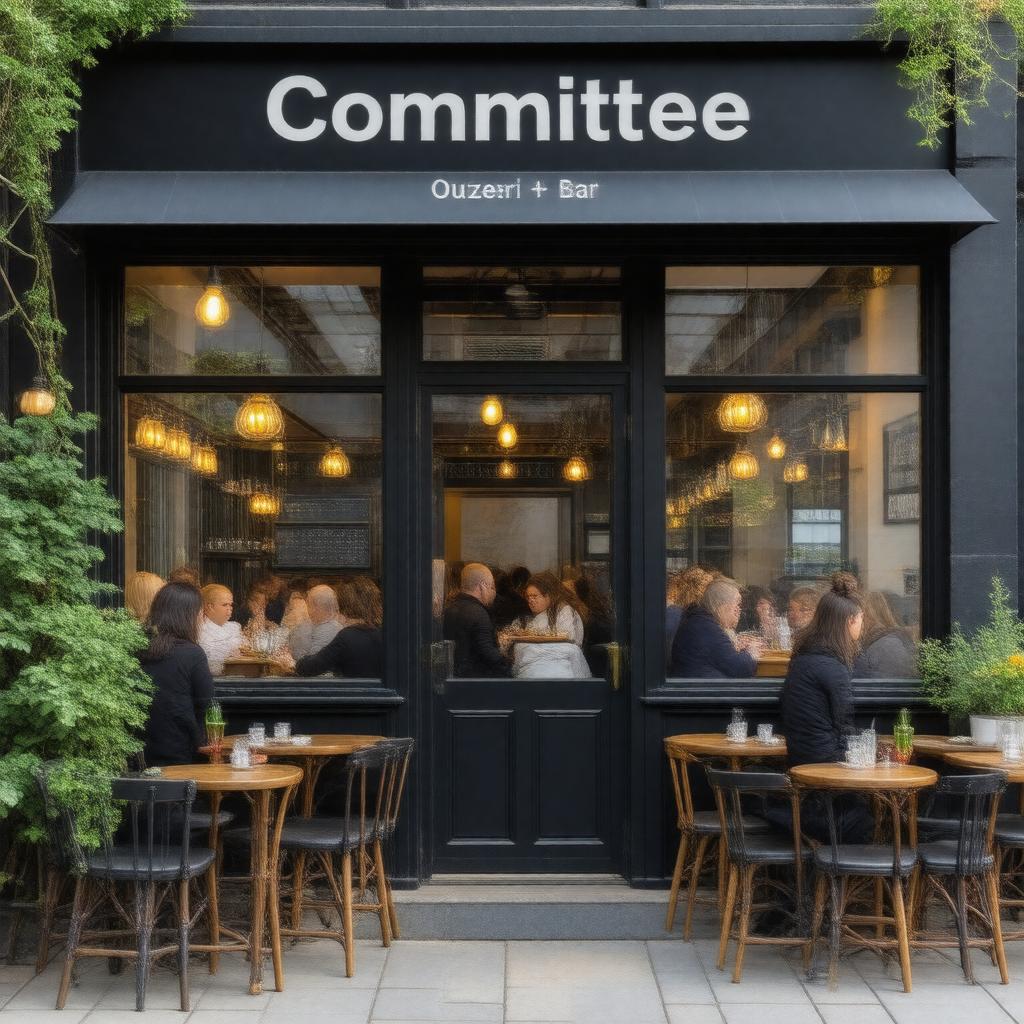 Click to view larger image AI-created image of Committee Ouzeri + Bar