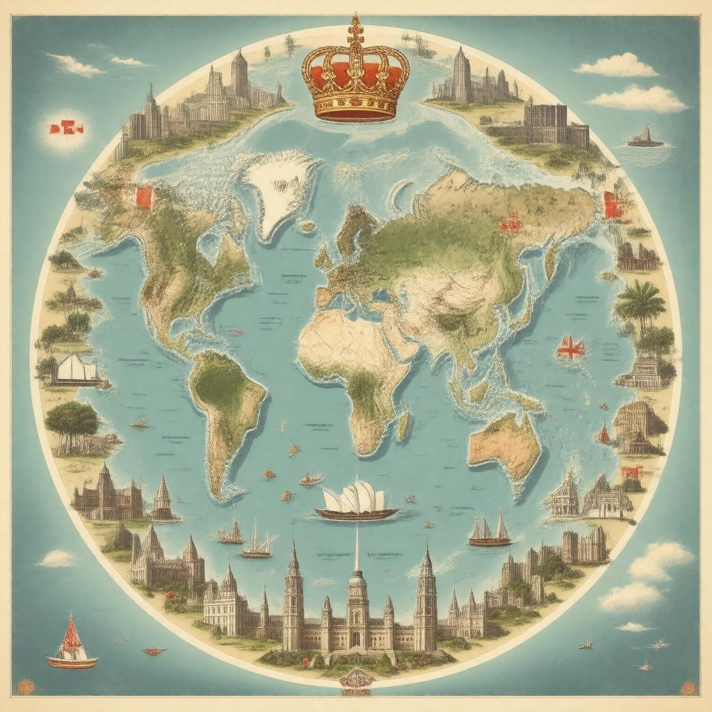 AI-created image of Commonwealth realms