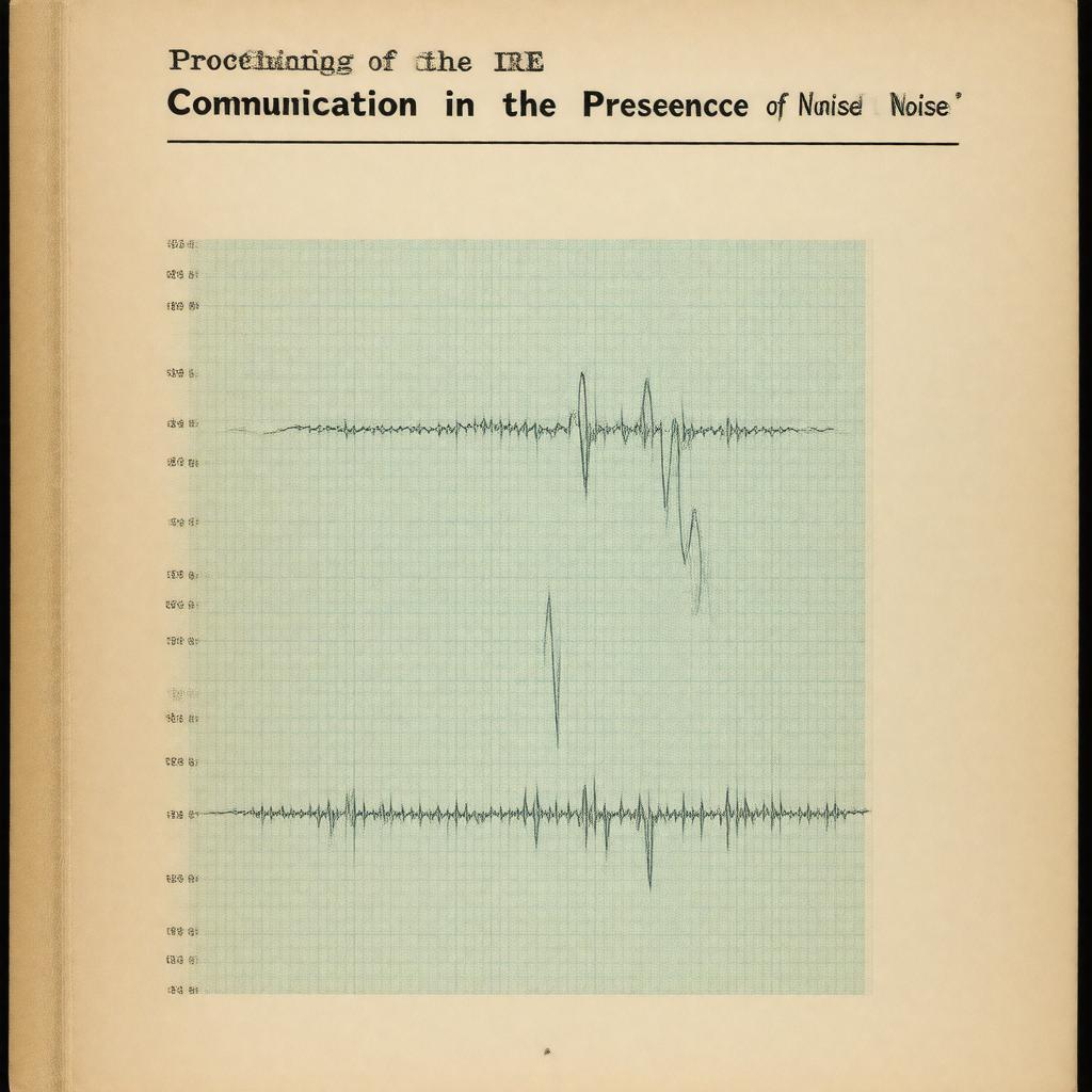 Click to view larger image AI-created image of Communication in the Presence of Noise