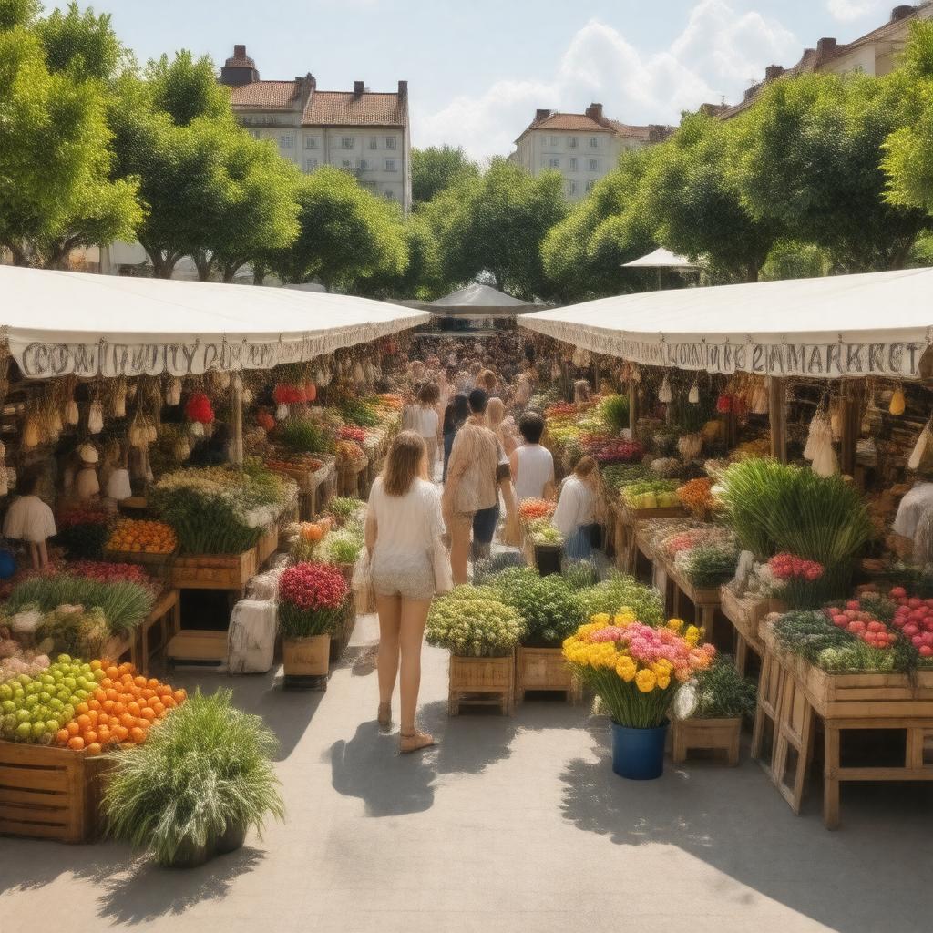 Click to view larger image AI-created image of Community 2 Market