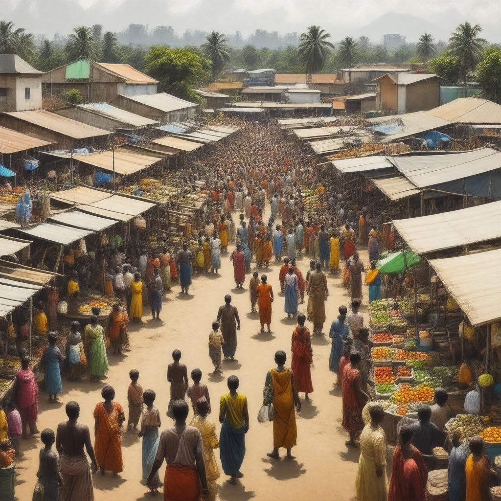 AI-created image of Community 9 Market