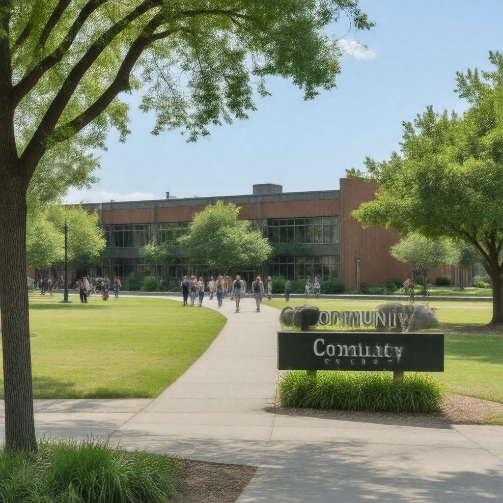 AI-created image of Community College