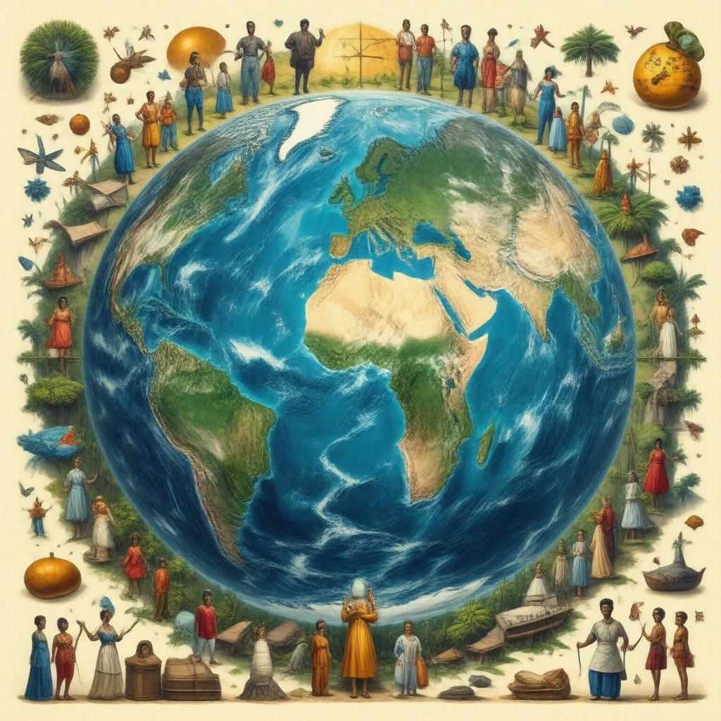 AI-created image of Community of Portuguese Language Countries