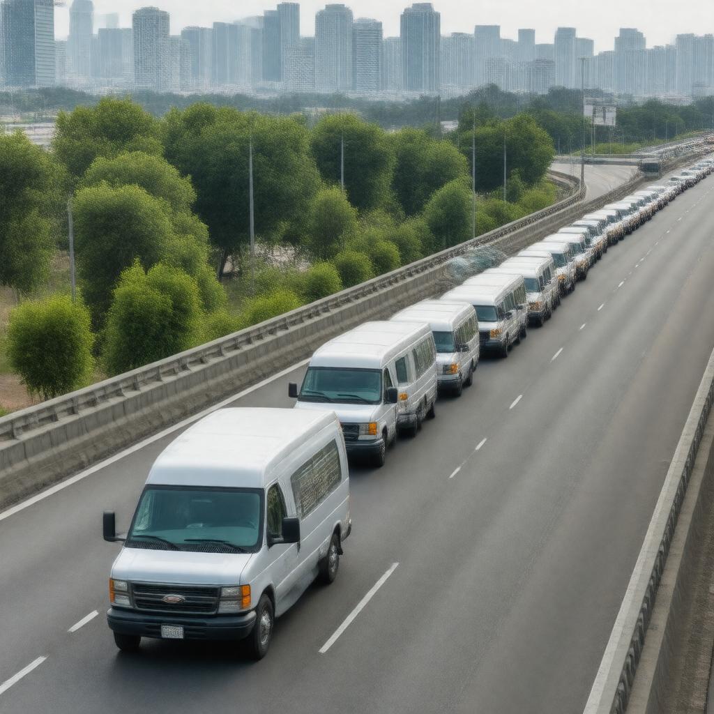 AI-created image of Commute with Enterprise