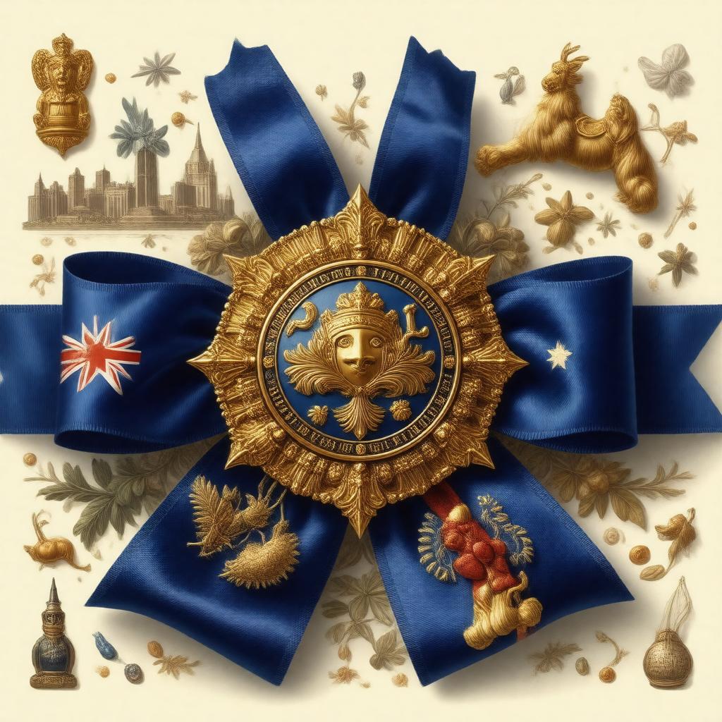 Click to view larger image AI-created image of Companion of the Order of Australia