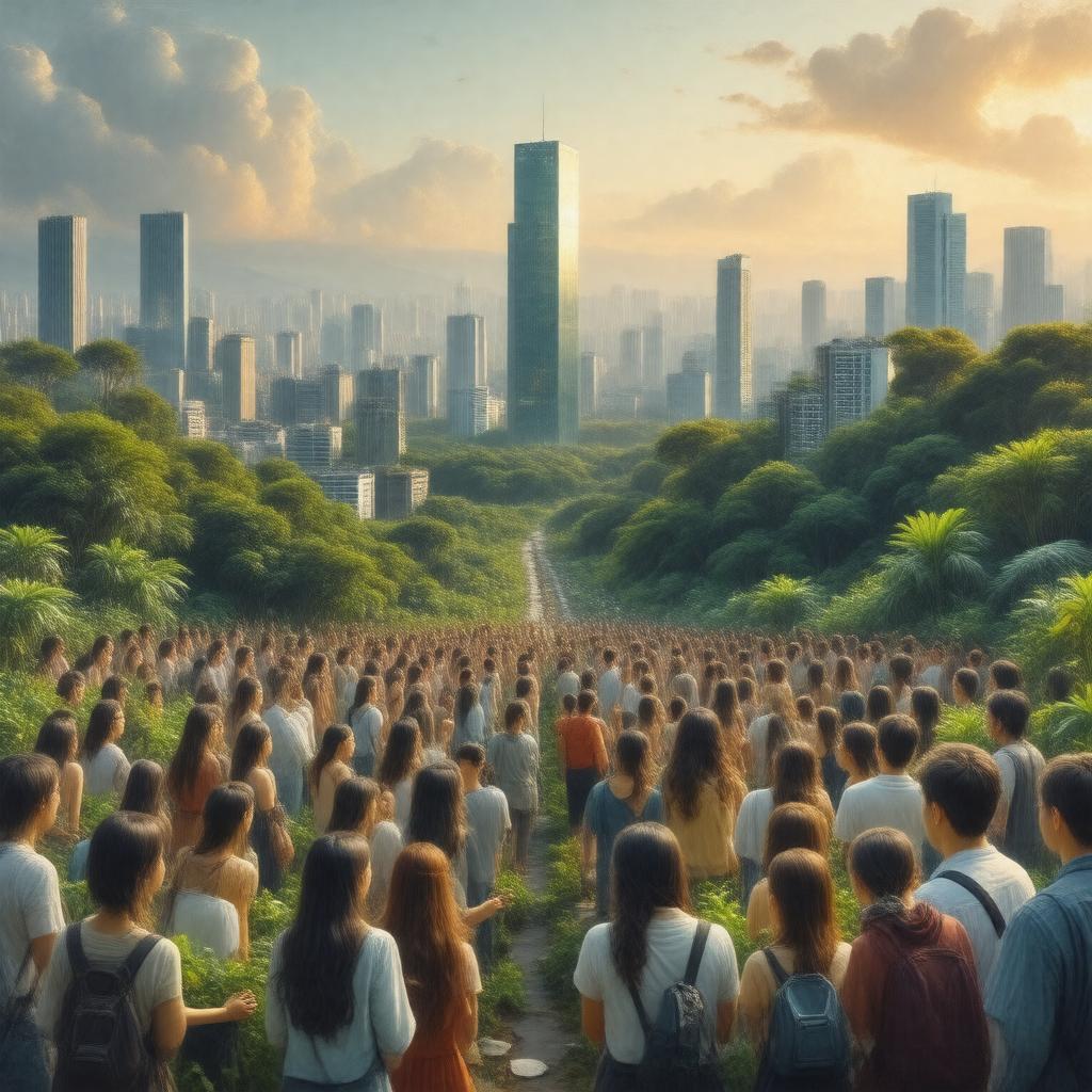 Click to view larger image AI-created image of Compassionate Capitalism