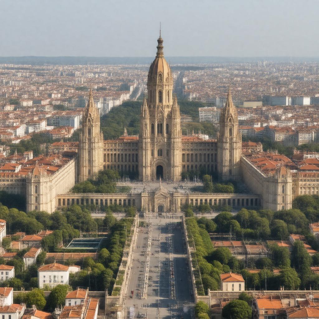 AI-created image of Complutense University of Madrid