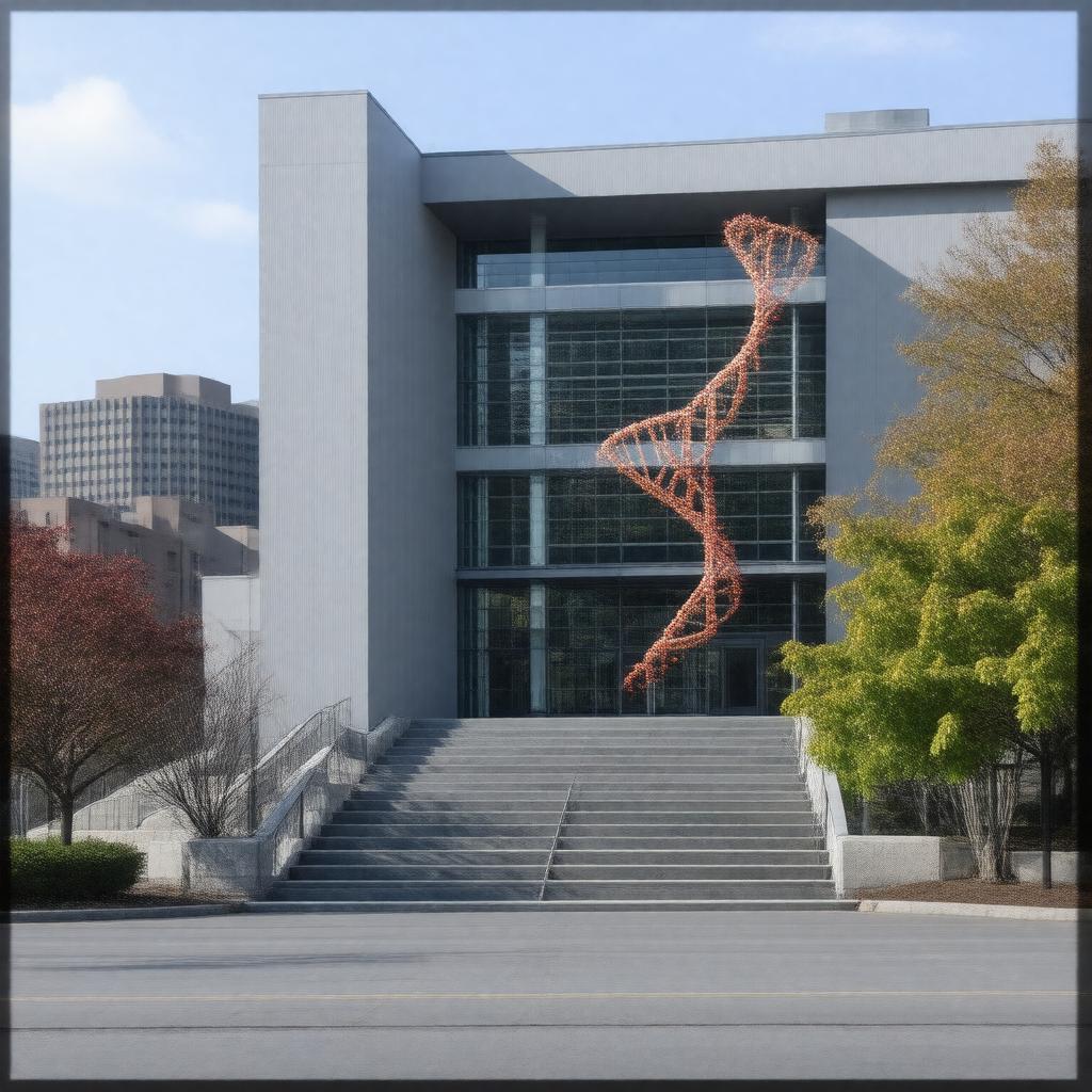 Click to view larger image AI-created image of Computational Biology Department