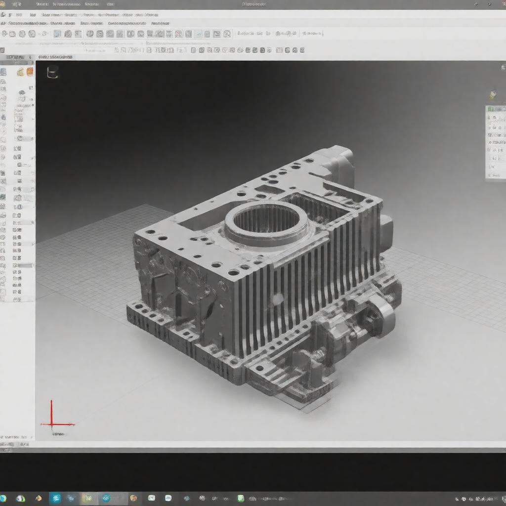 Click to view larger image AI-created image of Computer-aided design