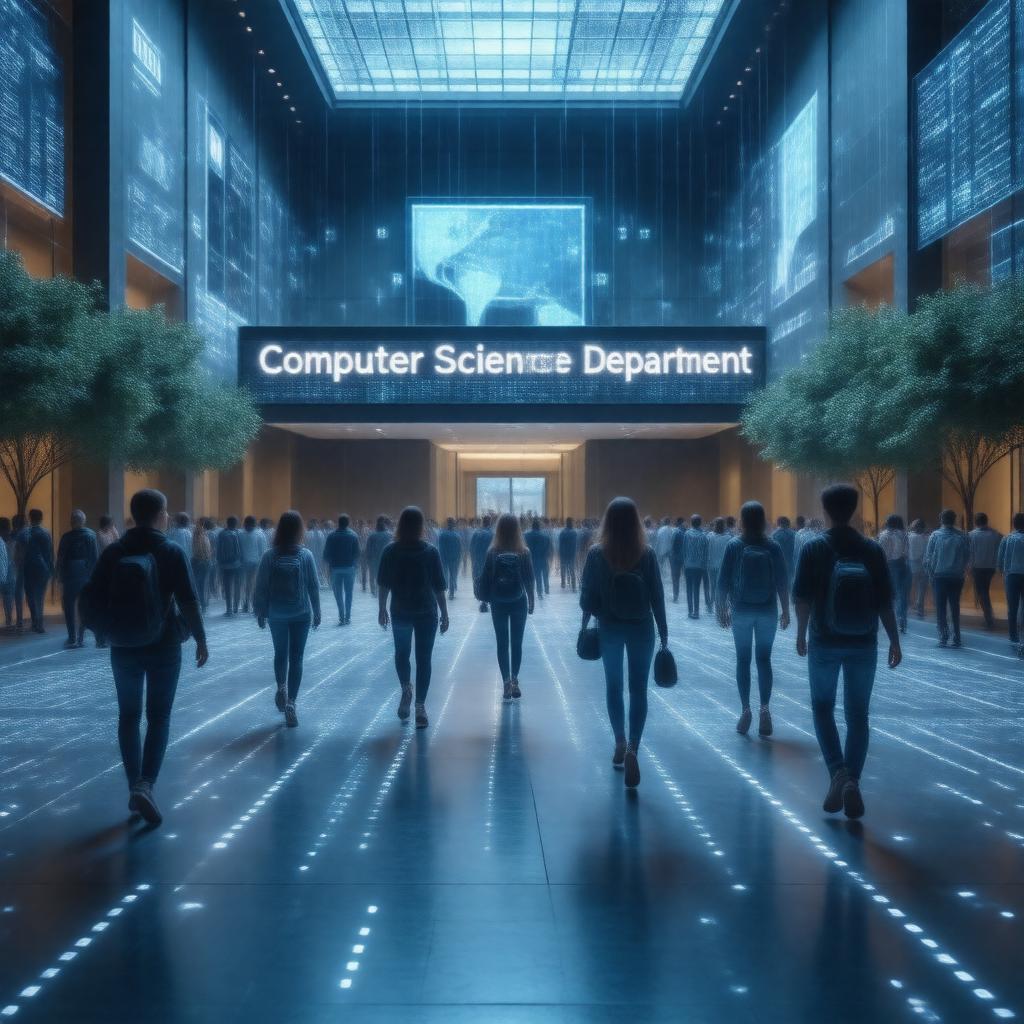 AI-created image of Computer Science Department