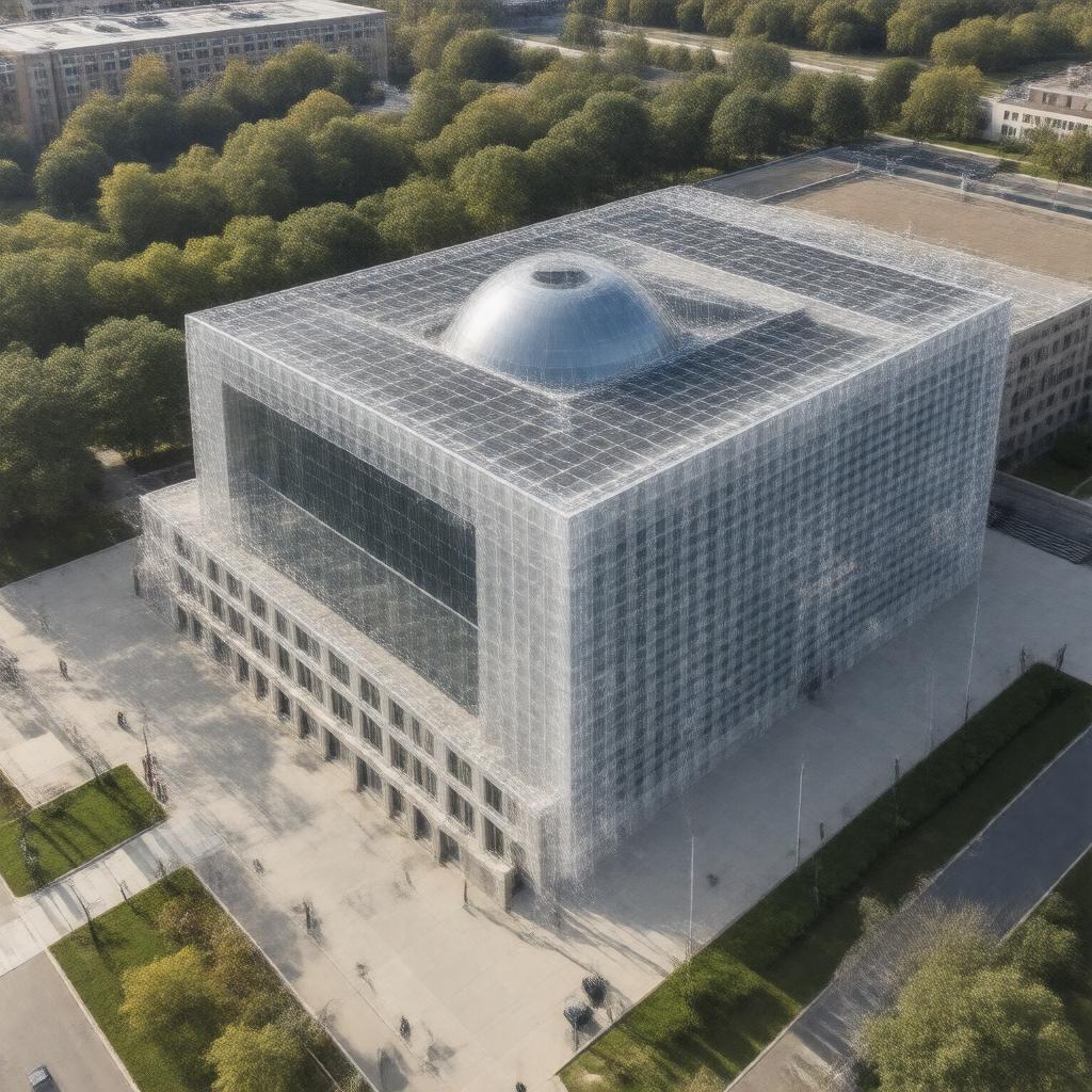 Click to view larger image AI-created image of Computer Science and Artificial Intelligence Laboratory