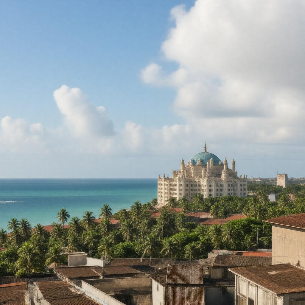 AI-created image of Conakry