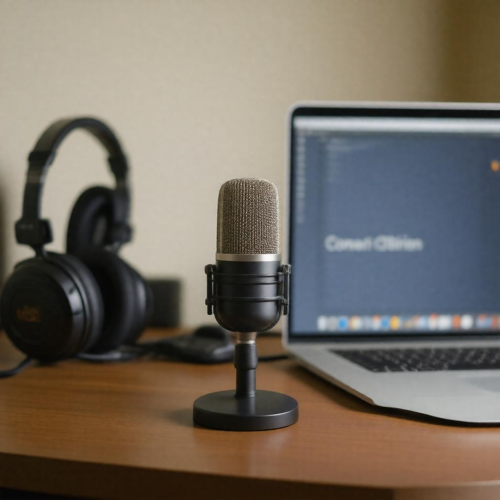 Click to view larger image AI-created image of Conan O'Brien Needs a Friend (podcast)