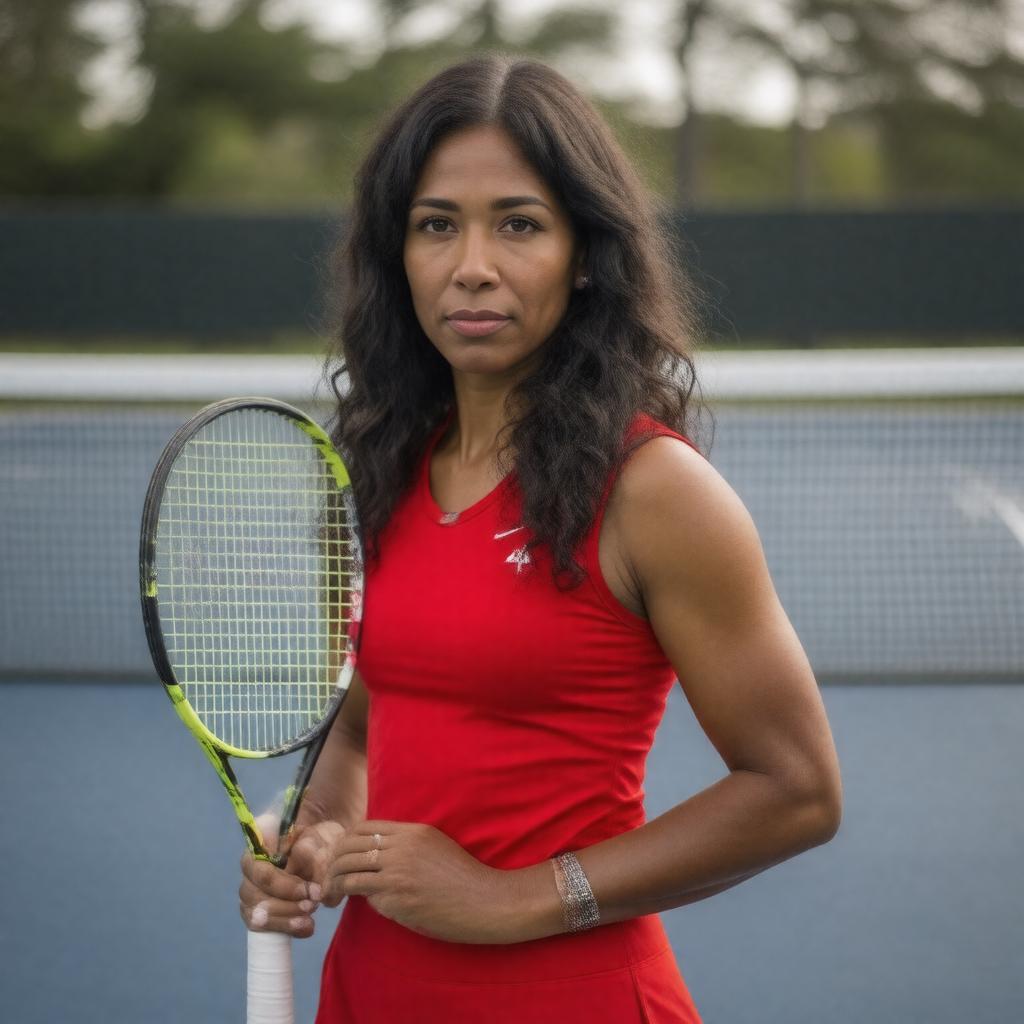 AI-created image of Conchita Martínez