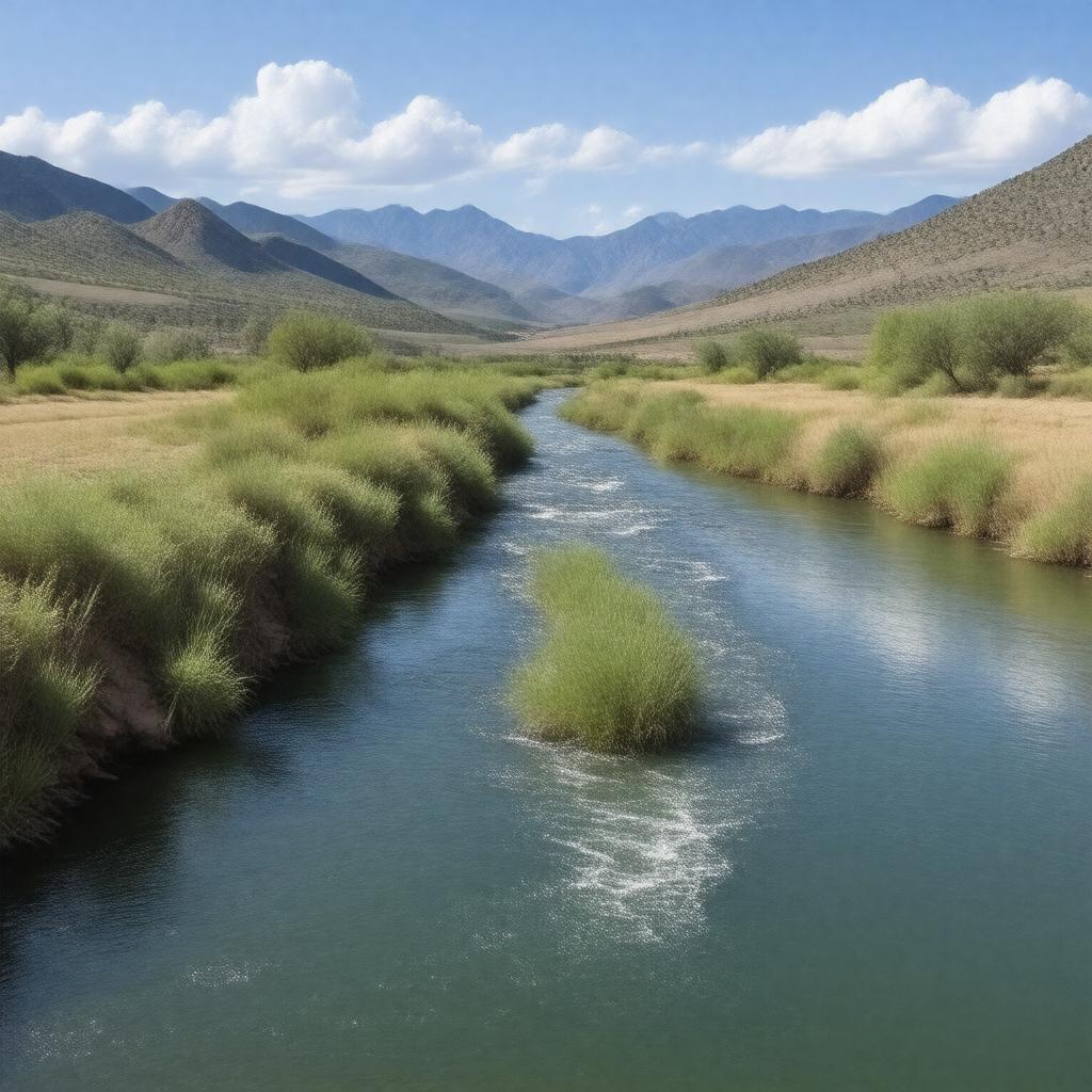 AI-created image of Conchos River