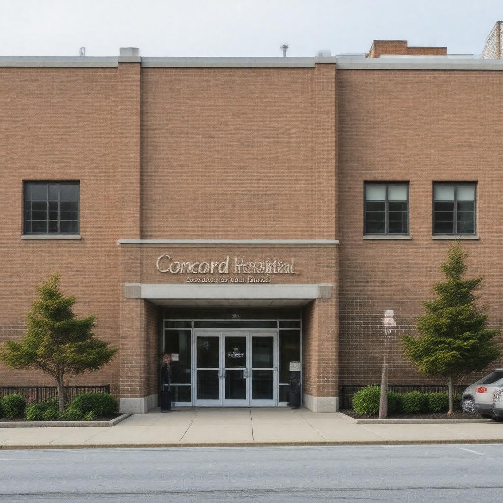 Click to view larger image AI-created image of Concord Hospital