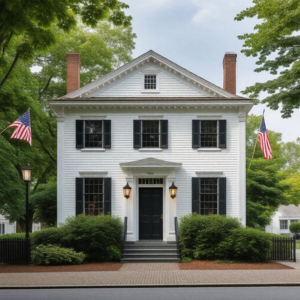 AI-created image of Concord Museum