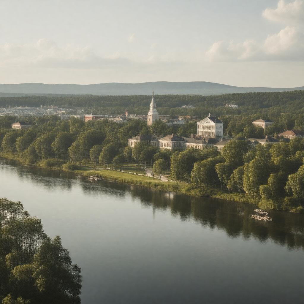 AI-created image of Concord, New Hampshire