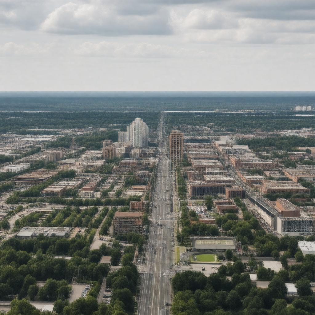 AI-created image of Concord, North Carolina, United States