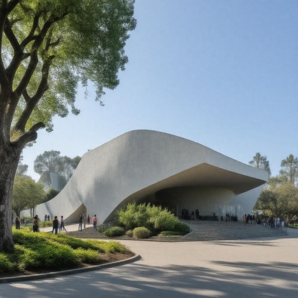 AI-created image of Concord Pavilion