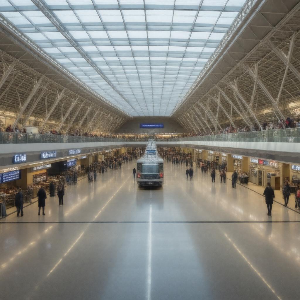 AI-created image of Concourse B