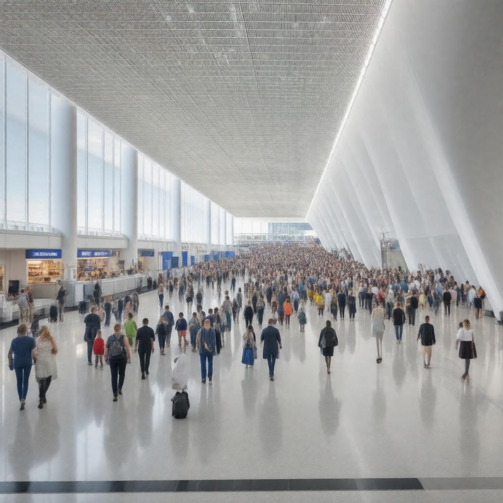 AI-created image of Concourse D