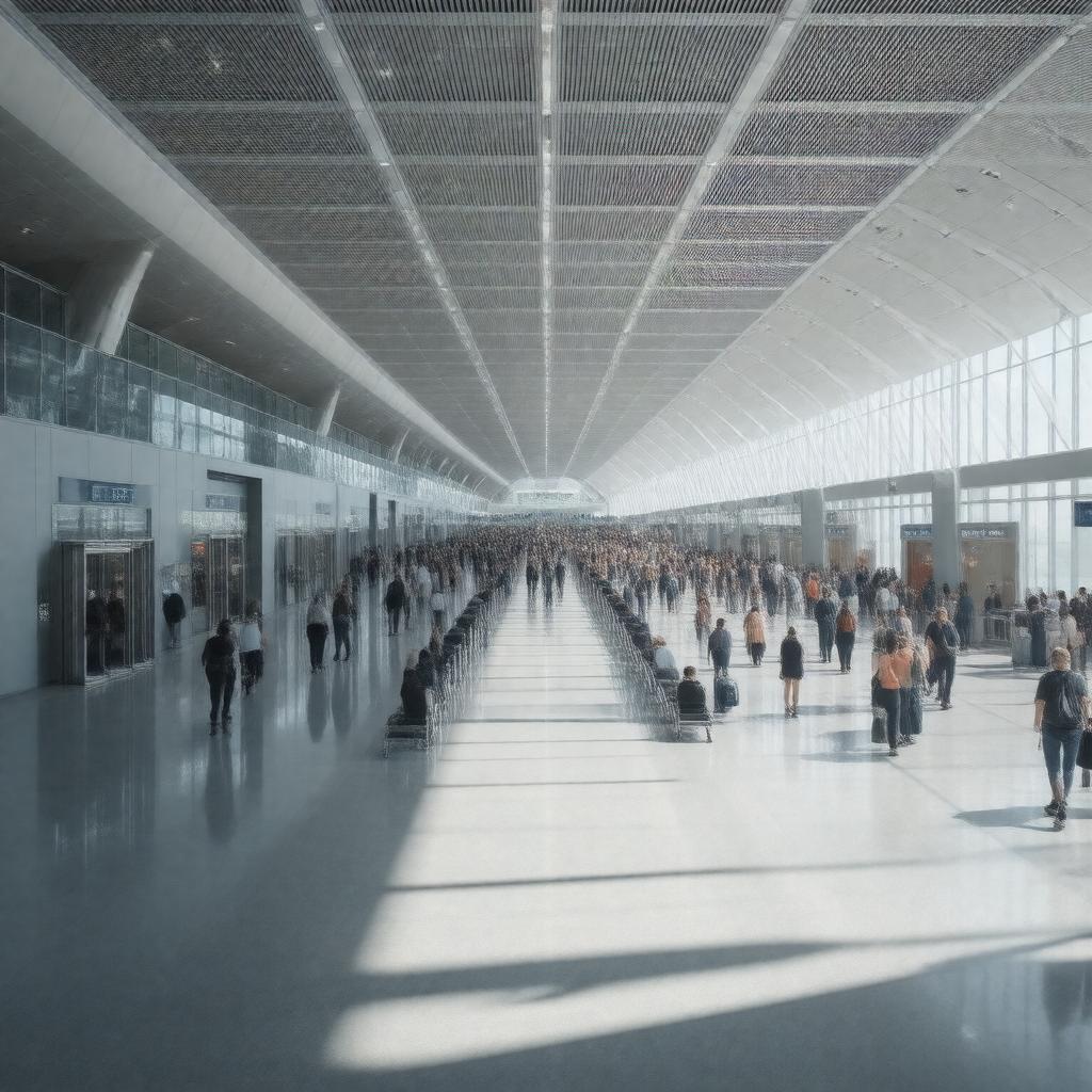 Click to view larger image AI-created image of Concourse E