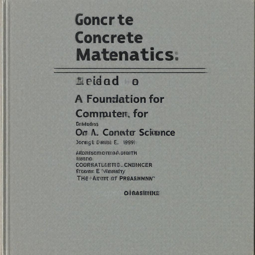 AI-created image of Concrete Mathematics